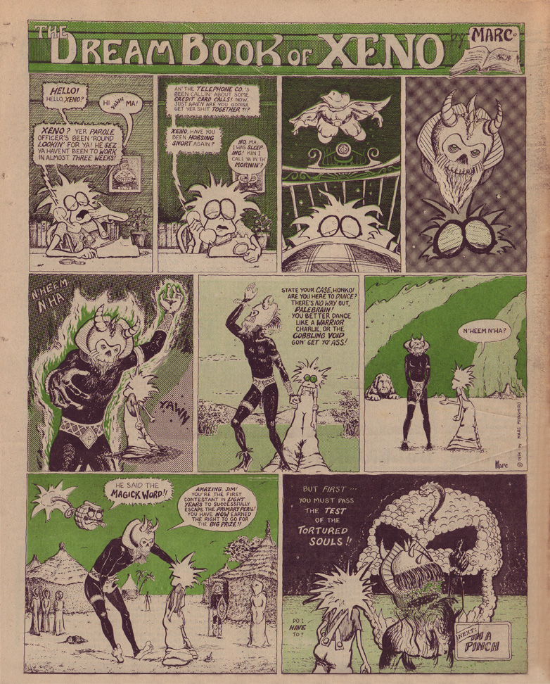 Third episode of Xeno in the Berkeley Barb