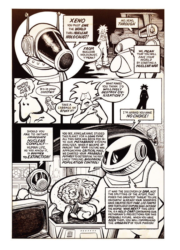 Page 2 of Xeno and the Nightime Visitors